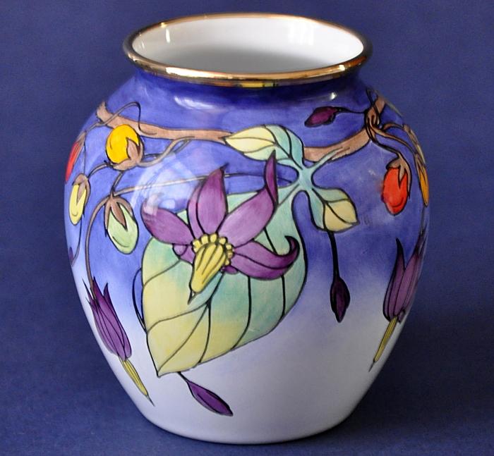 Moorcroft Enamels and Elliot Hall Enamels B&W Thornton Of Stratford