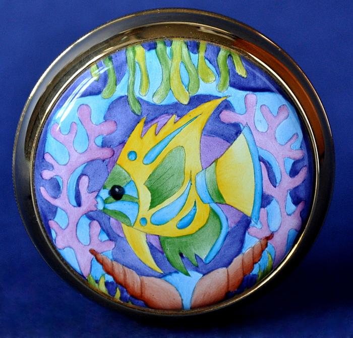 Moorcroft Enamels Martinique Paperweight PW/M