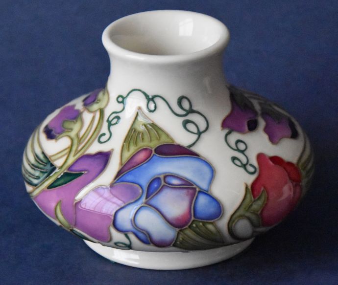 Moorcroft Pottery Sweetness 33/3 Vase Nicola Slaney An Open Edition
