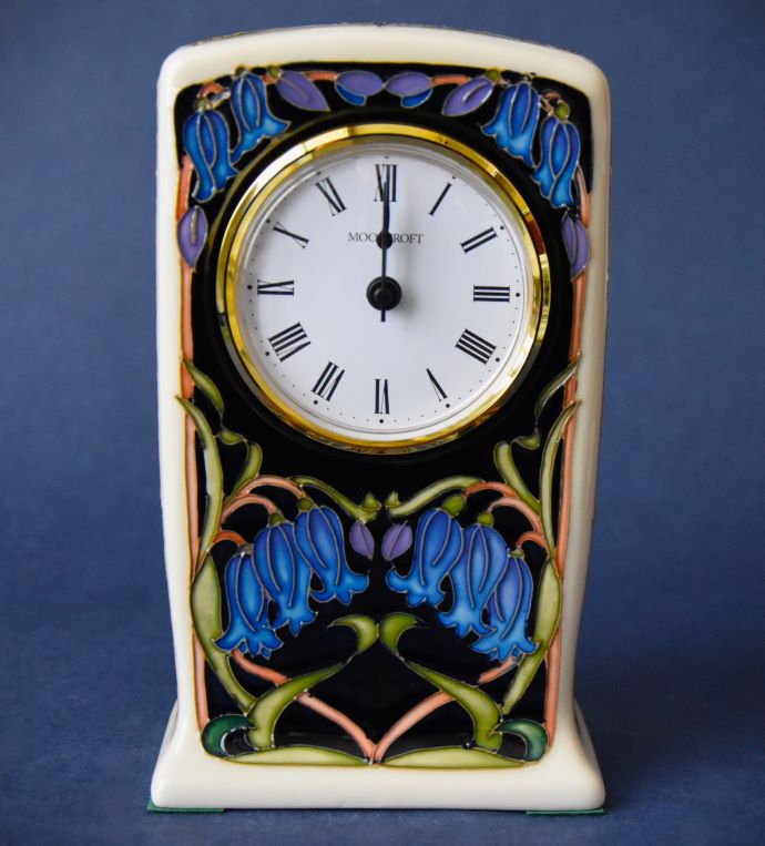 Moorcroft Pottery Childhood Hours CLI Clock Rachel Bishop A Limited Edition of 25